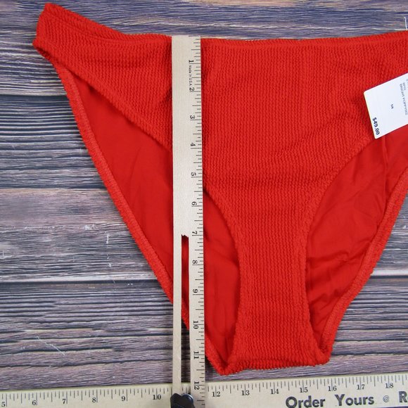 Good American NEW Womens 2XL Red Better Bikini Bottom Swim Beach Summer - Picture 7 of 10